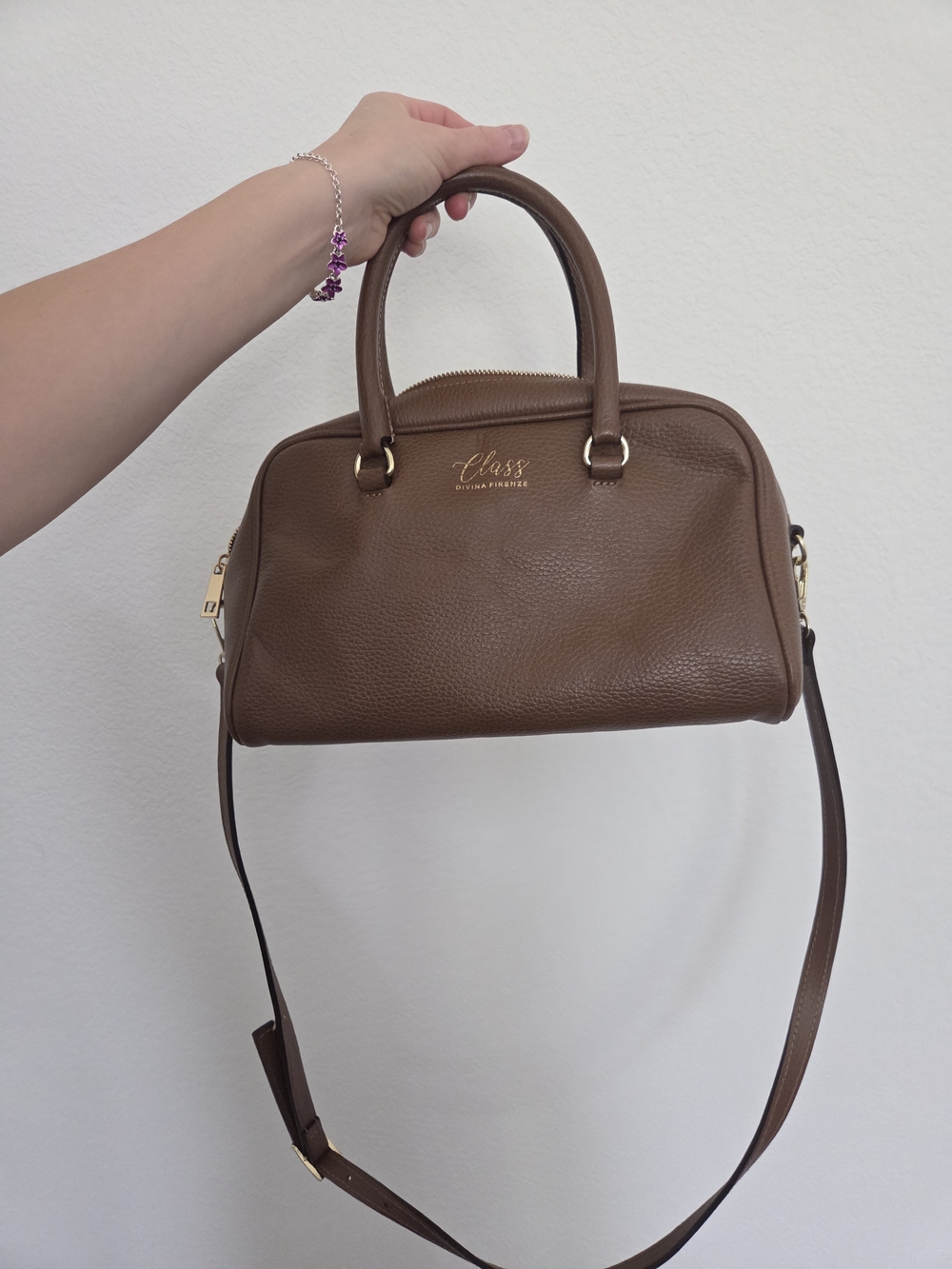 Brown Leather Satchel